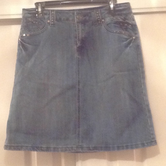 Denim Skirt - Picture 1 of 4